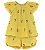 CONJUNTO GIRASSOL-LANDIA FUNDO AMARELO - Imagem 1
