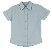 CAMISA MAQUINETADO AZUL BEBE - Imagem 1
