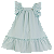 VESTIDO DONATO VERDE ÁGUA - Imagem 1