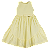 VESTIDO MAQUINETADO AMARELO - Imagem 1