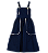 VESTIDO LISO AZUL MARINHO - Imagem 1