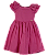 VESTIDO LISO ROSA CHICLETE - Imagem 1