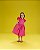VESTIDO LISO ROSA CHICLETE - Imagem 2
