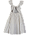 VESTIDO ANA RUGA XADREZ BEGE CLARO - Imagem 3