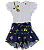 CONJUNTO ESTAMPA CAMPO SOLAR MARINHO - Imagem 1