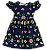 VESTIDO ESTAMPA CAMPO SOLAR MARINHO - Imagem 1