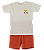 CONJUNTO MOLETOM LARANJA - Imagem 1