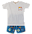 CONJUNTO ESTAMPA ROTA DO TEMPO AZUL - Imagem 1