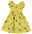 VESTIDO PICOLÉ DE FRUTAS AMARELO - Imagem 1