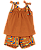 CONJUNTO ESTAMPA CAMINHO PARA O SOL LARANJA - Imagem 1