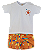 CONJUNTO ESTAMPA CAMINHO PARA O SOL LARANJA - Imagem 1