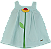 VESTIDO GALLES VERDE ÁGUA - Imagem 1