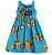 VESTIDO ESTAMPA CIDADE DE BLOQUINHO VERDE - Imagem 3