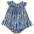 VESTIDO ESTAMPA SOL A SOL LISTRAS AZUL - Imagem 1