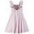 VESTIDO TECIDO TEXTURIZADO ROSA BEBE - Imagem 5