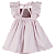 VESTIDO TECIDO TEXTURIZADO ROSA BEBE - Imagem 3