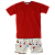 CONJUNTO ESTAMPA CASTELINHO DE AREIA - Imagem 1