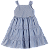 VESTIDO LISTRADINHO AZUL - Imagem 1