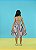 VESTIDO ESTAMPA LISTRAS AZUL E LARANJA - Imagem 4