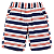 CONJUNTO ESTAMPA LISTRAS AZUL E LARANJA - Imagem 3