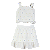 CONJUNTO ESTAMPA POÁ COLORIDO FUNDO BRANCO - Imagem 1
