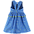 VESTIDO ESTAMPA ANDORINHAS FUNDO AZUL - Imagem 3