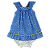 VESTIDO ESTAMPA ANDORINHAS FUNDO AZUL - Imagem 1