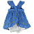 VESTIDO ESTAMPA ANDORINHAS FUNDO AZUL - Imagem 3