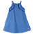 VESTIDO LISO AZUL - Imagem 1