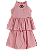 CONJUNTO LISTRADO PEQUENO VERMELHO - Imagem 1