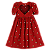 VESTIDO ESTAMPA CORAÇÃO EM FLOR - Imagem 3
