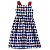 VESTIDO ESTAMPA ENTRE LAÇOS - Imagem 3