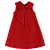 VESTIDO LISO VERMELHO - Imagem 1