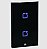 Interruptor Touch 2 Botoes Wi-fi + Rf com Placa 4x2 Whome Preto Weg - Imagem 1