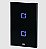 Interruptor Touch 2 Botoes Wi-fi + Rf com Placa 4x2 Whome Preto Weg - Imagem 2
