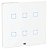 Interruptor Touch 6 Botoes Wi-fi + Rf com Placa 4x4 Whome Branco Weg - Imagem 1