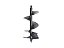 Broca 200mm para Perfuradores de Solo Bps52/bps52d/tr1551  Branco - Imagem 1