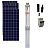 Kit Bomba Solar Ebara Ce 12 Estagios 1100w 144v + Disjuntor + 3 Pares de Conectores Mc4 + 4 Placas - Imagem 1