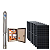 Kit Bomba Solar Ebara 4bps9i 22 5,5cv com Quadro Inversor + 16 Placas de 450w - Imagem 1