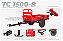 Carretinha Agrícola Para Microtrator Tc1500kg CK1 Kawashima - Imagem 4