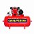 Compressor de Ar 10 PÉS Red Chiaperini 10/110 110l 140psi C/Motor 2hp mono 110/220v - Imagem 1