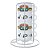 Torre com 4 Xícaras 150ml Central Perk Friends - Imagem 3
