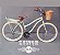 Bicicleta Vintage Verde Caribe - Cesta Vime Banco Couro 18 Marchas - Imagem 3