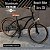Bicicleta Cruiser Aro 29 Quadro em Aluminio - Beach Bike Caiçara - Retrô Vintage Inspired Harley Pneus Creme Aro 700 - Imagem 2