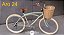 Bicicleta Caiçara Beach Cruiser Aro 24 - Retrô Vintage Cruiser Estilo Antigo Classico - Imagem 1