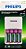 CARREGADOR DE PILHAS PHILIPS AA | AAA | BATERIA 9V NI-MH | NI-CD - Imagem 1