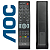 CONTROLE REMOTO TV LCD AOC 7406 / 8032 - Imagem 1