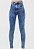 Calça Jeans Sawary Skinny Estonada Azul - Imagem 3