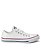 TÊNIS ORIGINAL CONVERSE ALL STAR CHUCK T. COURO (SINT.) BRANCO CT04500001 - Imagem 1
