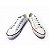 TÊNIS ORIGINAL CONVERSE ALL STAR CHUCK T. COURO (SINT.) BRANCO CT04500001 - Imagem 4